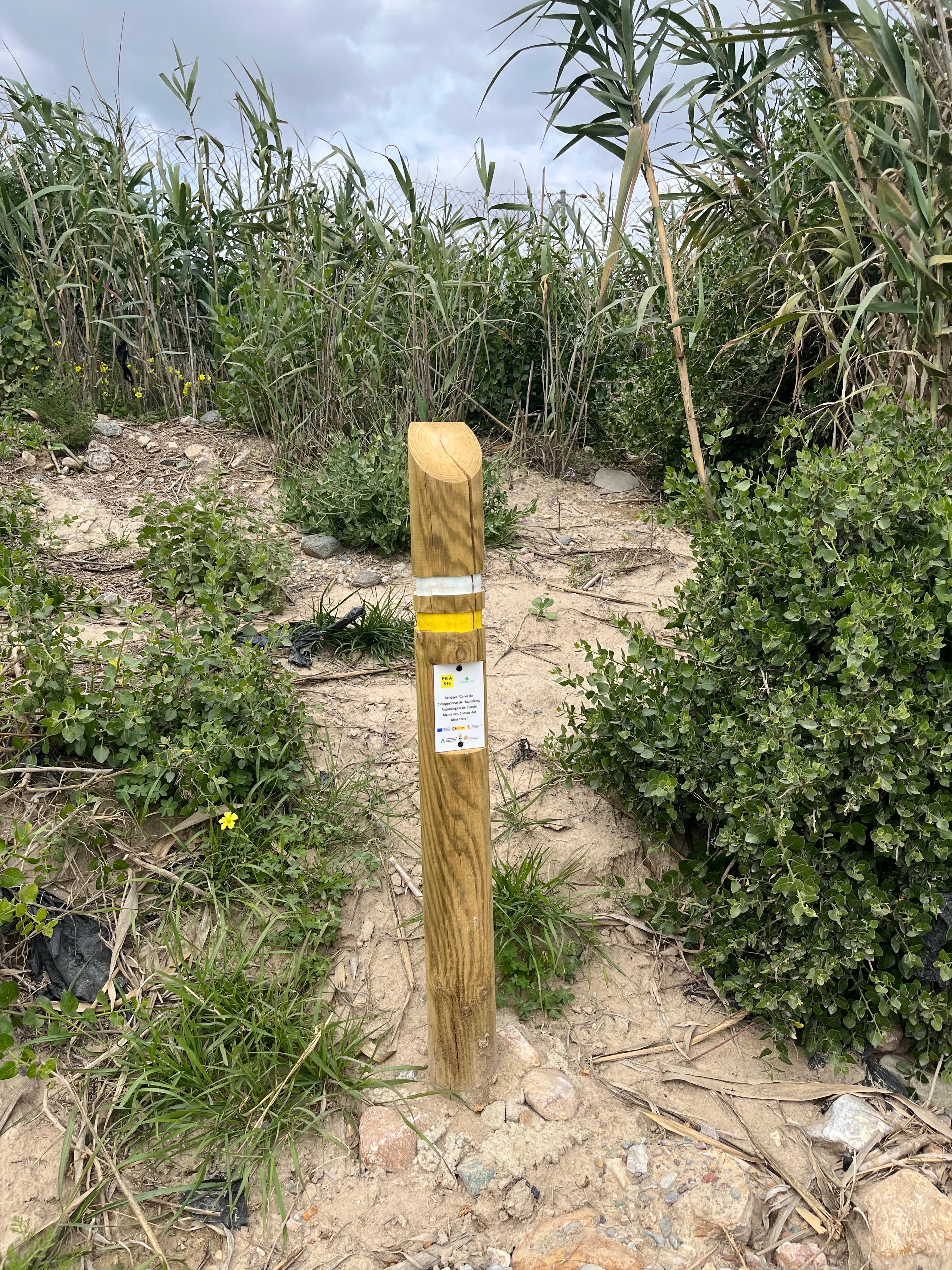 Nuevo sendero de acceso a Fuente Álamo