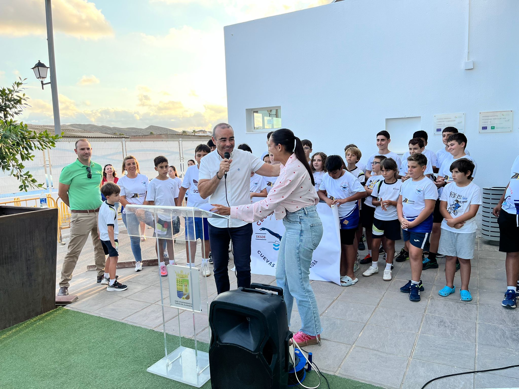 El Club de Natación de Cuevas del Almanzora se presenta con 50 nadadores, consolidando un proyecto de orgullo para el municipio