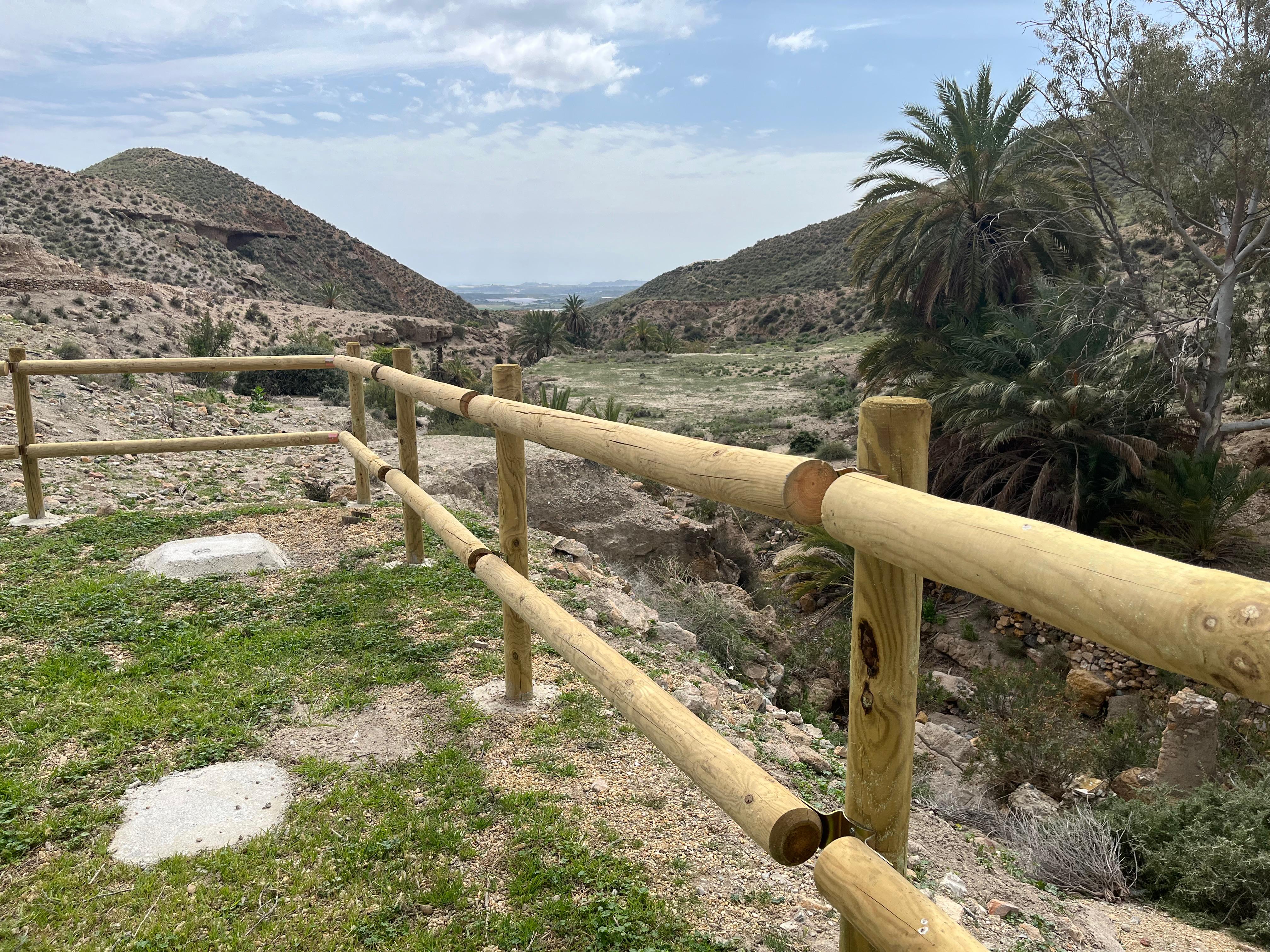Nuevo sendero de acceso a Fuente Álamo