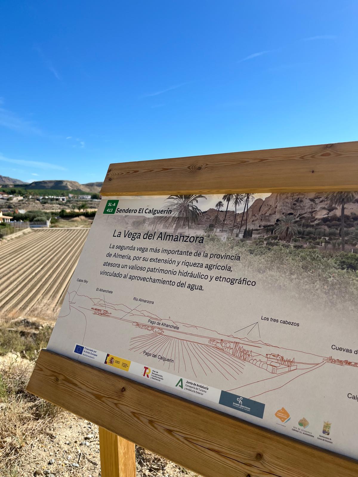 Ayuntamiento y Mancomunidad inauguran el Sendero de Calguerín un viaje al corazón del patrimonio cuevano