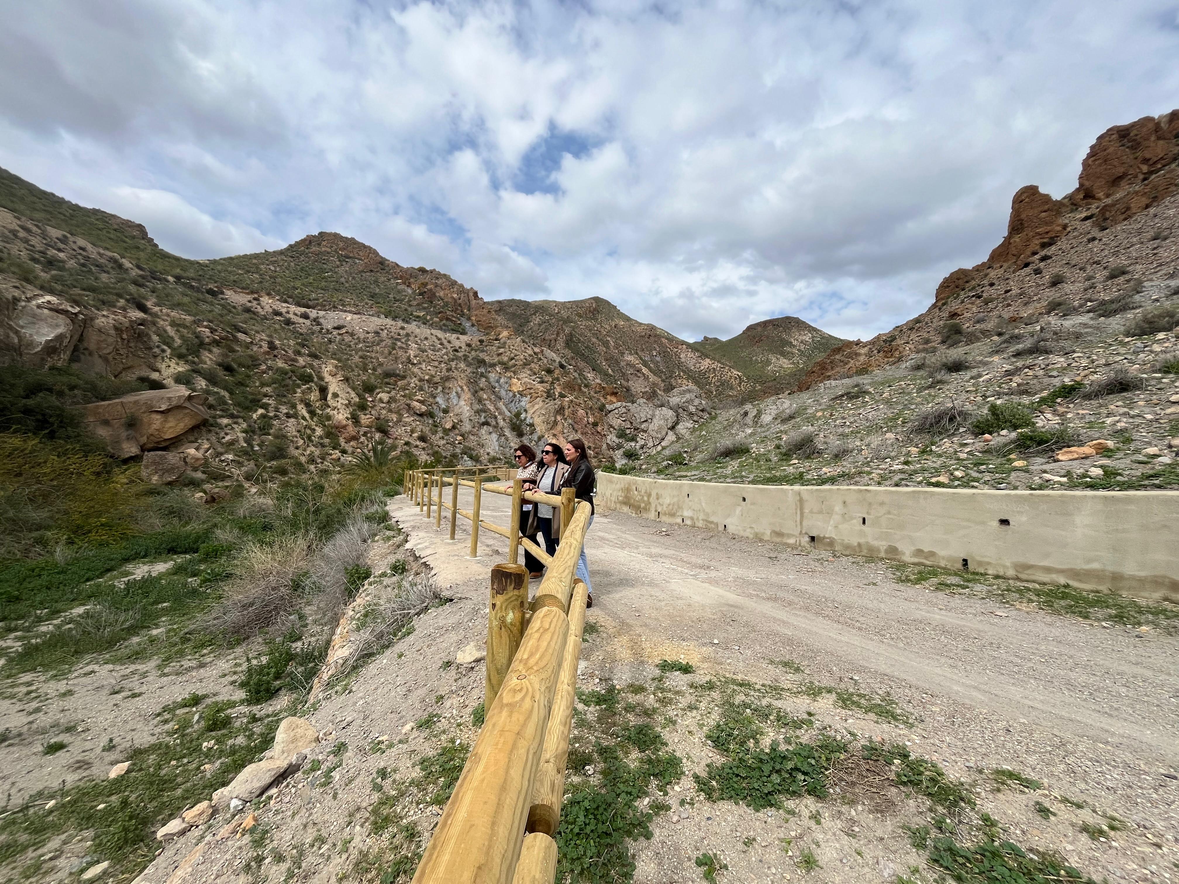 Nuevo sendero de acceso a Fuente Álamo