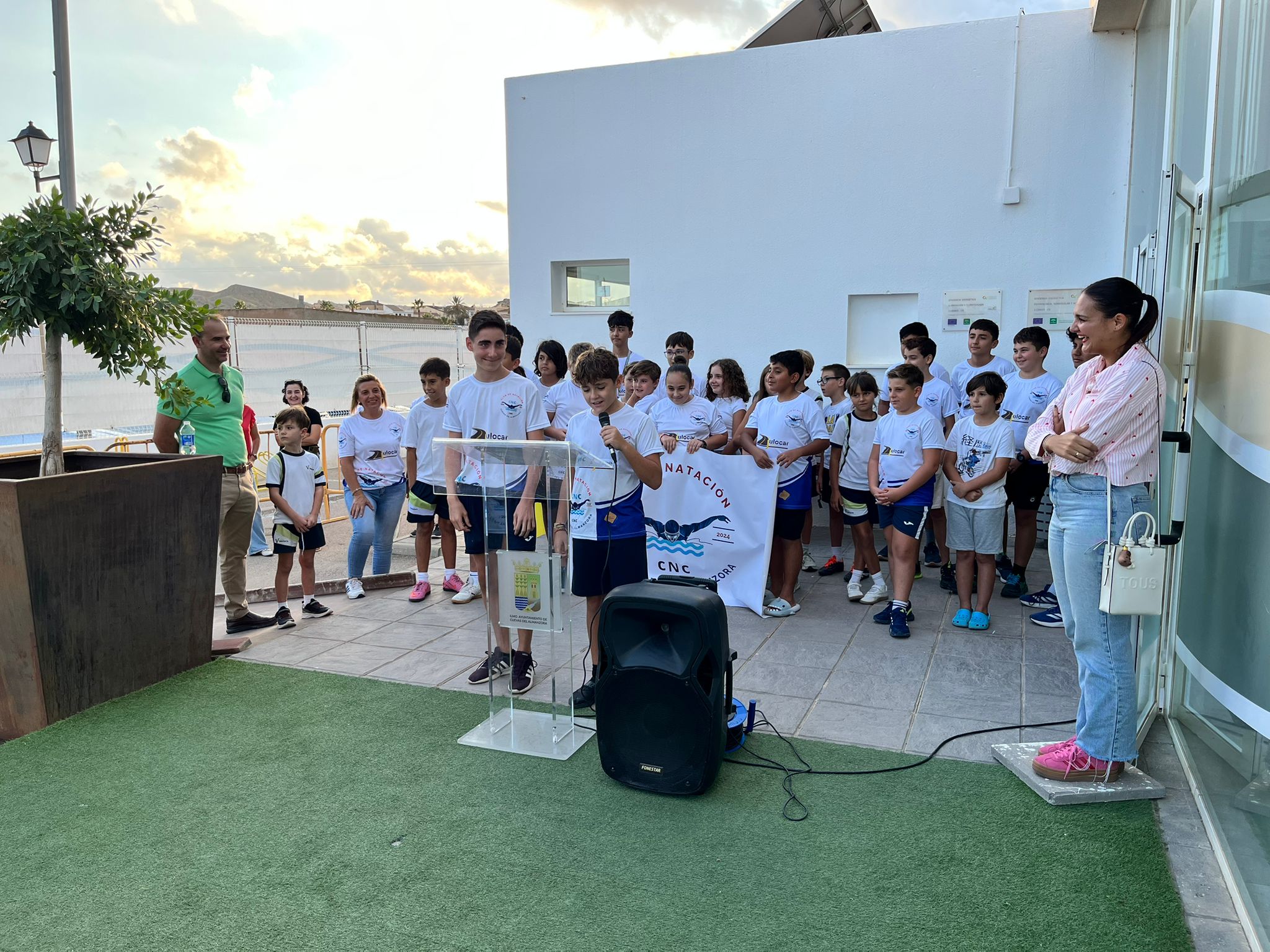El Club de Natación de Cuevas del Almanzora se presenta con 50 nadadores, consolidando un proyecto de orgullo para el municipio