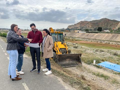 Corredor verde sostenible en el ciclocarril del embalse cuevano